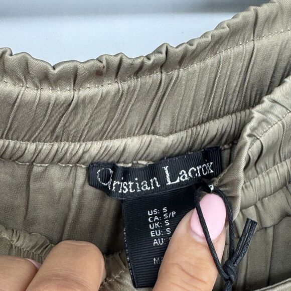 NWT Christian Lacroix Wide Leg Pants and Top Set Sz S - Picture 5 of 9